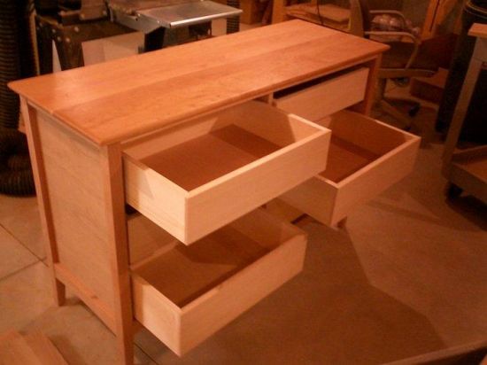 blueprints wood dresser